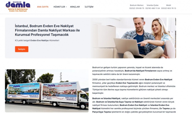 Bodrum Damla Nakliyat