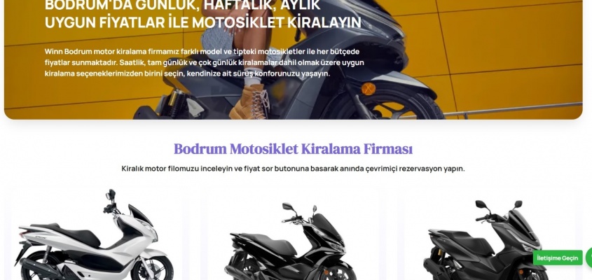 Winn Motosiklet Kiralama